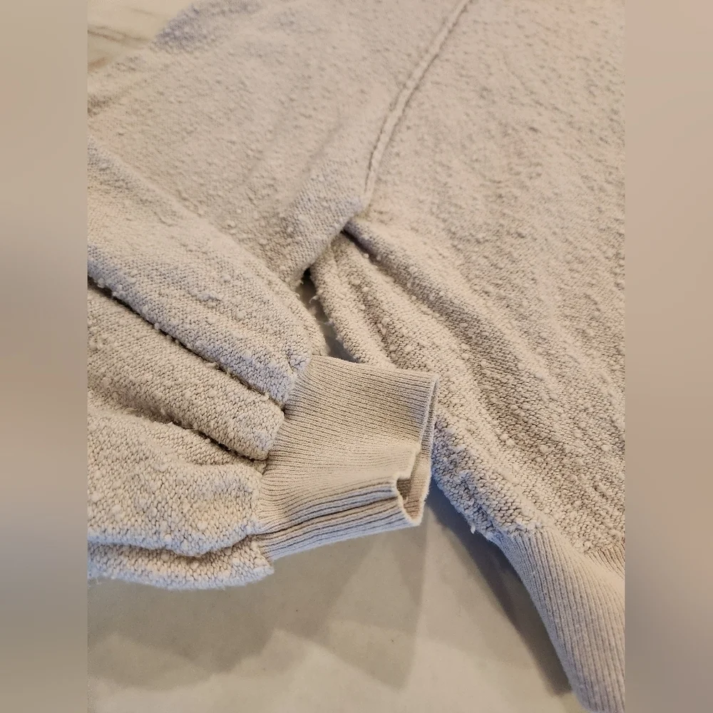 Free People Found My Friend pullover nubby sweatshirt top‎ light lilac